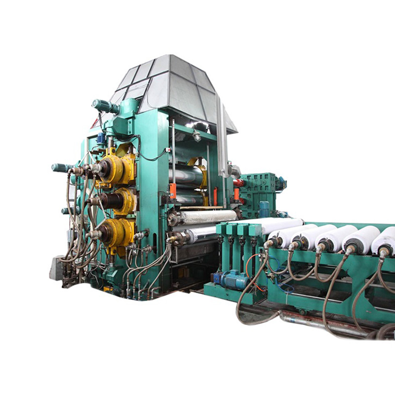 PVC plastic soft film calendering machine