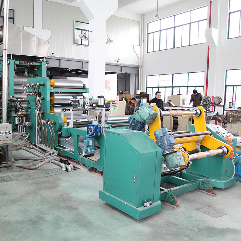 PVC plastic soft film calendering machine